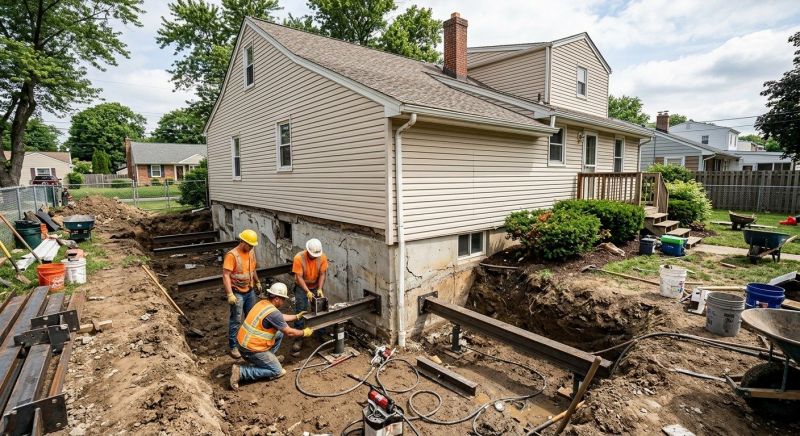 Foundation Repair in Bensalem, PA