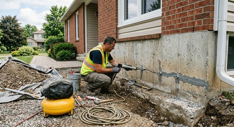Basement Foundation Repair in Collingswood, NJ