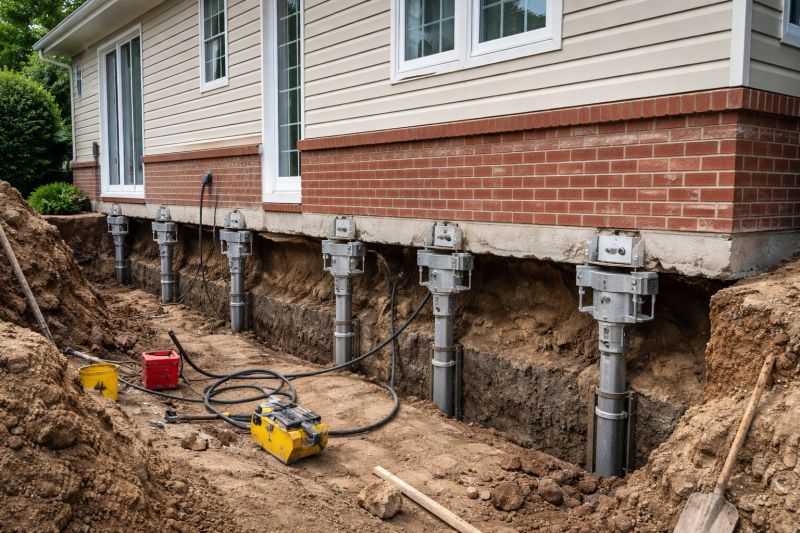 Basement Underpinning in Bensalem, PA