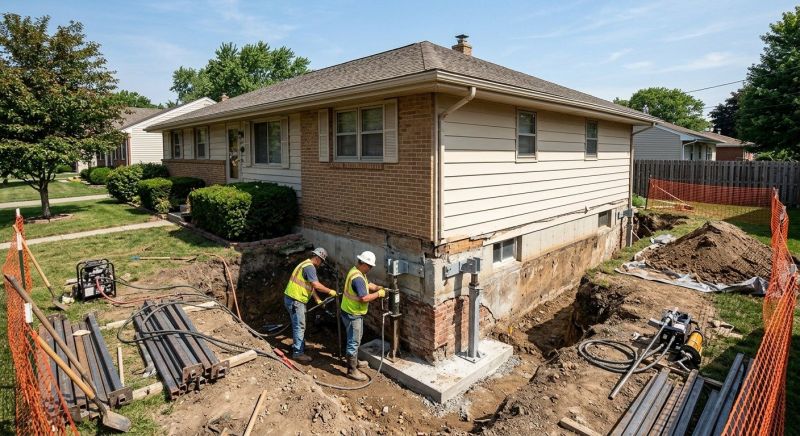 Building Foundation Repair in Bordentown, NJ