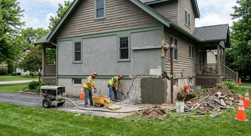 Building Foundation Repair in Elkins Park, PA