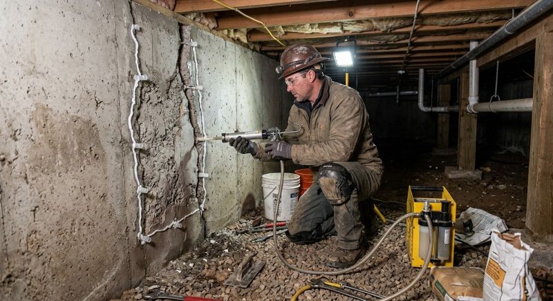 Building Foundation Repair in Horsham, PA