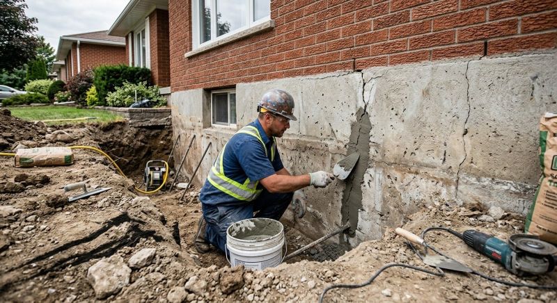 Building Foundation Repair in Lafayette Hill, PA