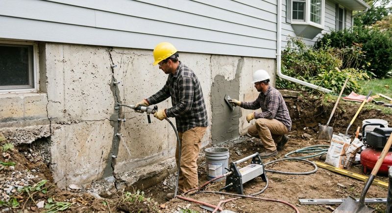 Concrete Foundation Repair in Browns Mills, NJ