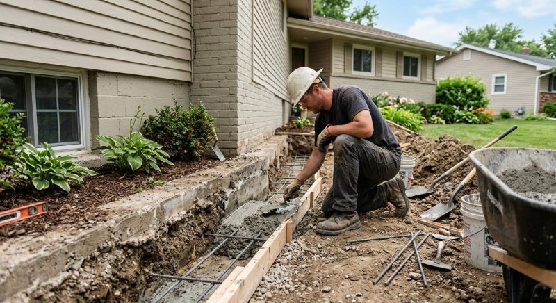 Concrete Foundation Repair in Chalfont, PA