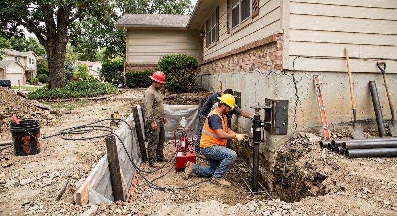 Concrete Foundation Repair in Marlton, NJ