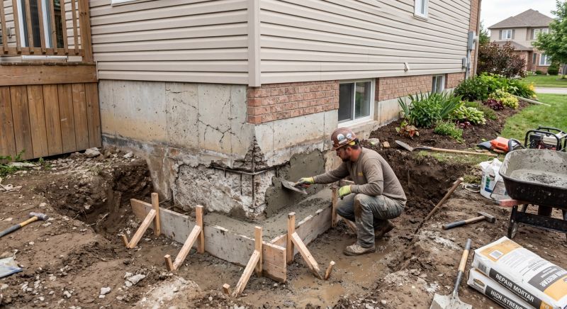 Concrete Foundation Repair in Montgomery County, PA