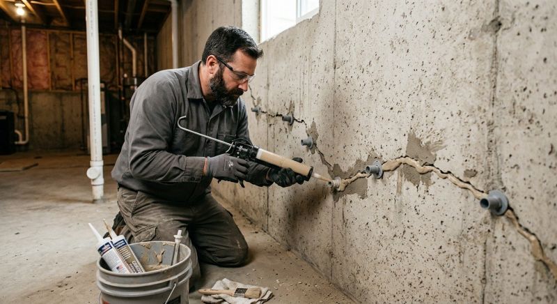 Cracked Foundation Repair in Medford, NJ