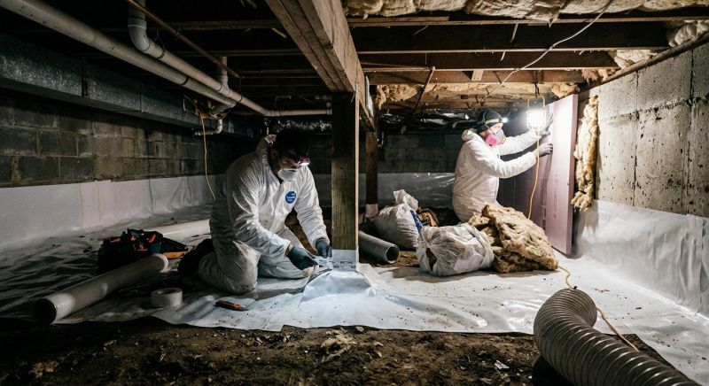 Crawl Space Leveling in Bensalem, PA