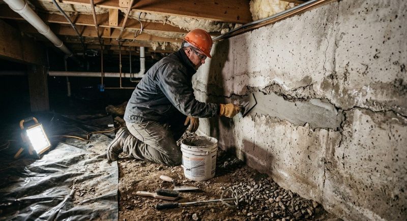 Crawlspace Foundation Repair in Hightstown, NJ