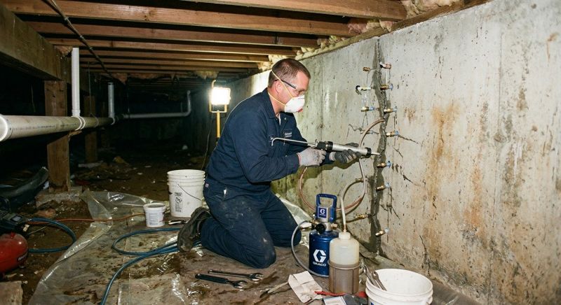 Crawlspace Foundation Repair in Ringoes, NJ