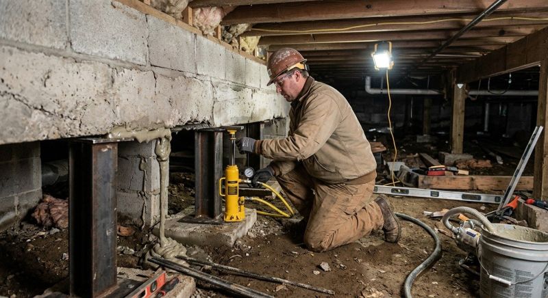 Crawlspace Foundation Repair in Upper Darby, PA