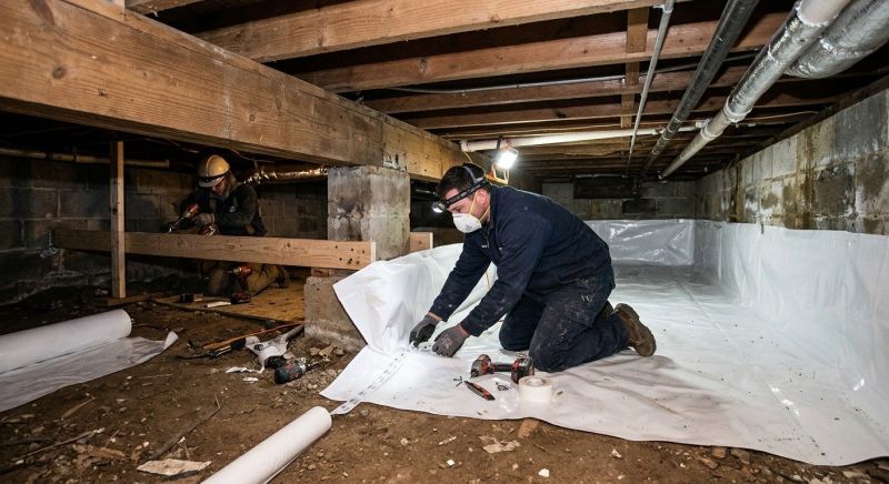 Crawlspace Repair in Bensalem, PA