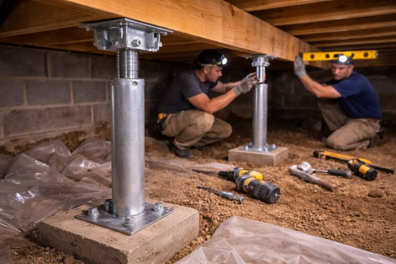 Crawlspace Structural Repair in Bensalem, PA