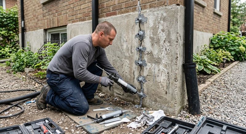 Foundation Crack Repair in Lafayette Hill, PA