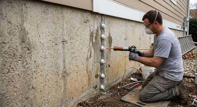 Foundation Cracks Repair in Bensalem, PA