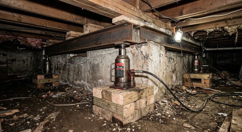 Foundation Jacking in Allentown, NJ