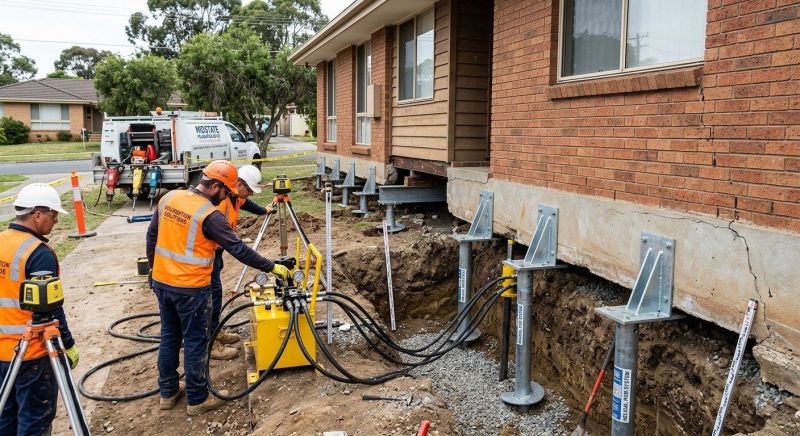 Foundation Jacking in Birmingham, NJ