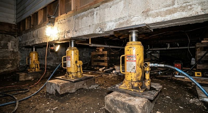 Foundation Jacking in Haddon Heights, NJ