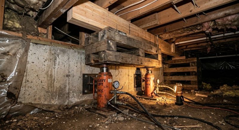 Foundation Jacking in Medford, NJ