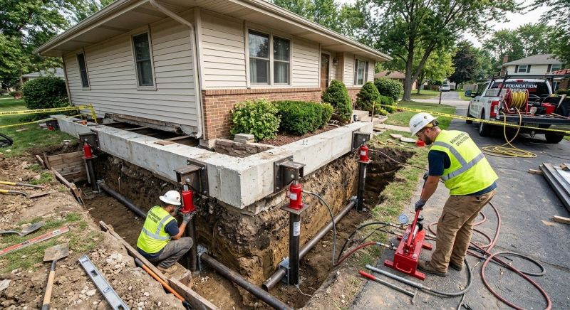 Foundation Jacking in Willingboro, NJ