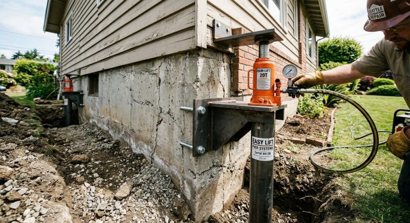 Foundation Lifting in Chalfont, PA