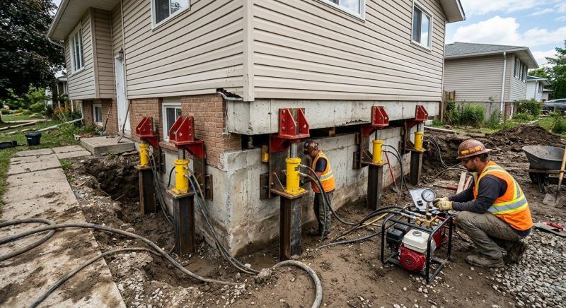 Foundation Lifting in Clifton Heights, PA