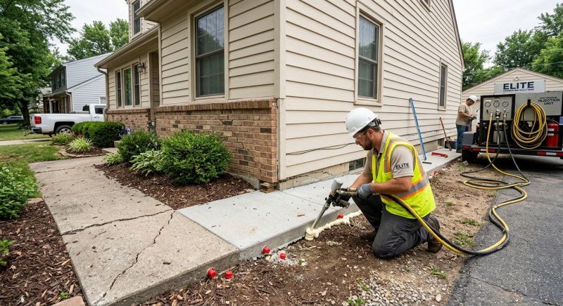 Foundation Lifting in King Of Prussia, PA