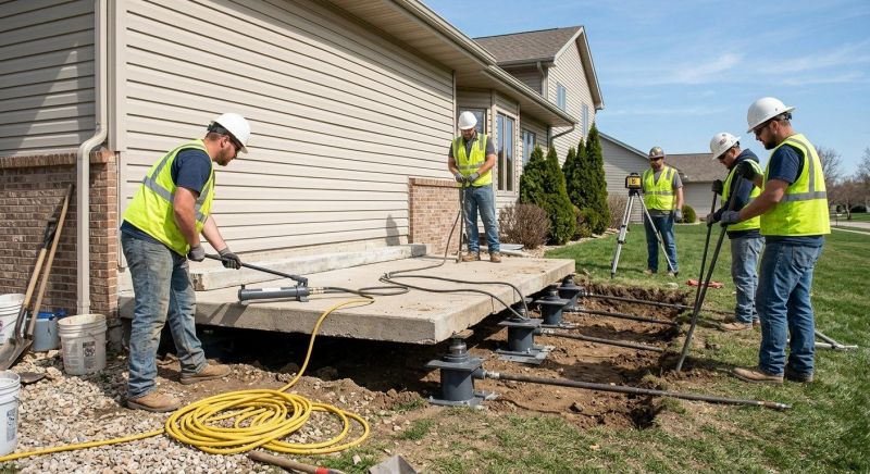 Foundation Lifting in New Hope, PA