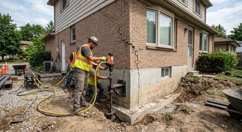 Foundation Lifting in Plymouth Meeting, PA