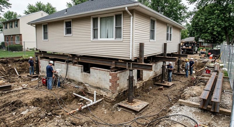 Foundation Lifting in Southampton, PA