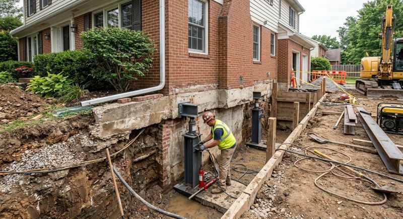 Foundation Raising in Horsham, PA
