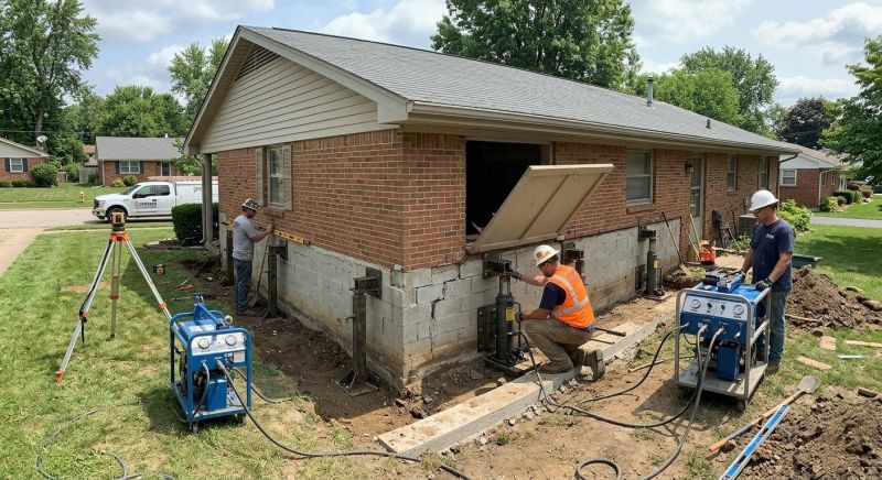 Foundation Releveling in Bensalem, PA