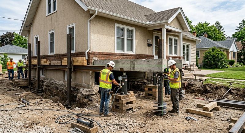 Foundation Releveling in Bensalem, PA