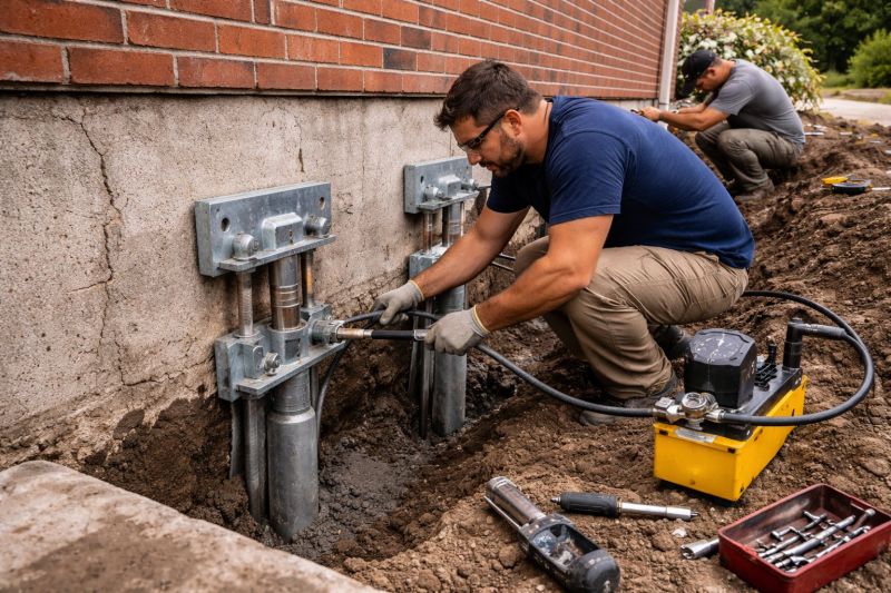 Foundation Repair in Haddonfield, NJ