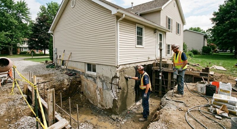 Foundation Restoration in Bensalem, PA