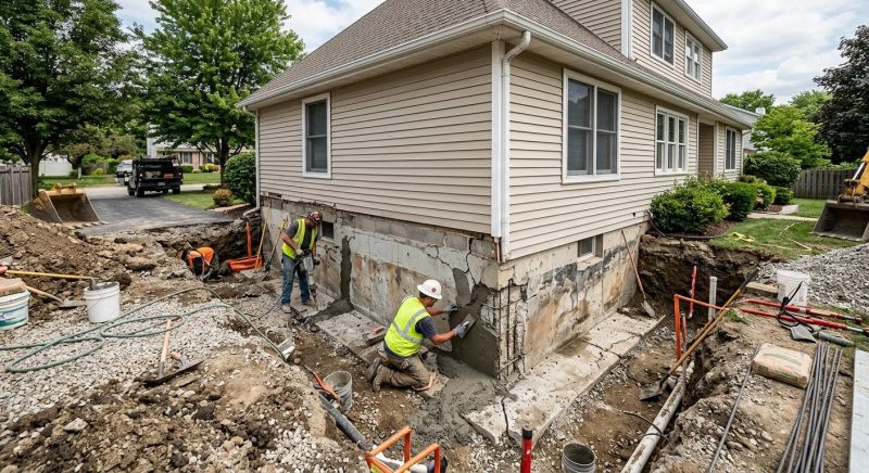 Foundation Restoration in Bensalem, PA