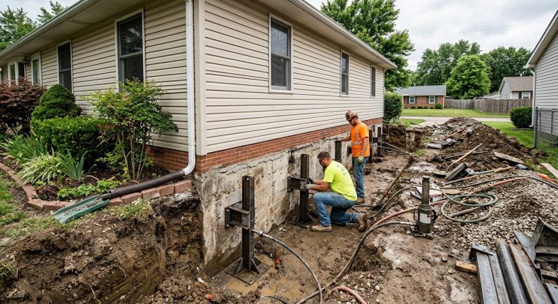 Foundation Stabilizing in Camden County, NJ