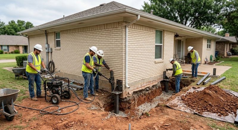 Foundation Stabilizing in Havertown, PA