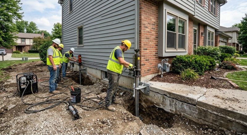 Foundation Stabilizing in King Of Prussia, PA