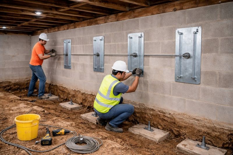 Foundation Stabilizing in Lambertville, NJ