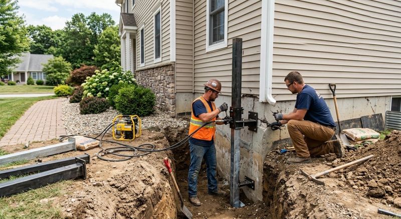 Foundation Stabilizing in Mount Holly, NJ