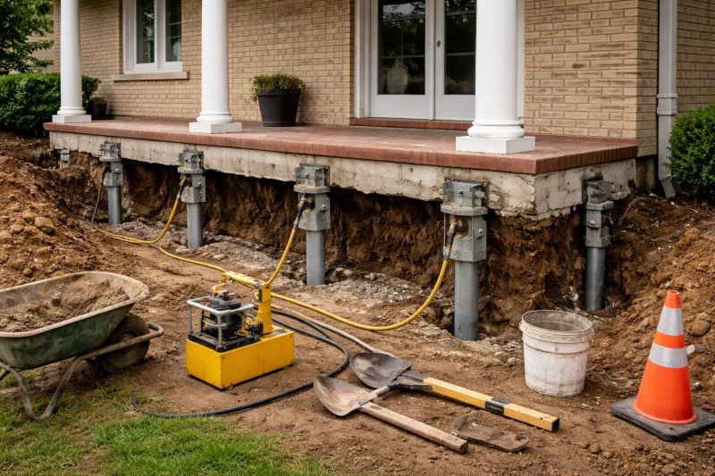 Foundation Stabilizing in Southampton, PA