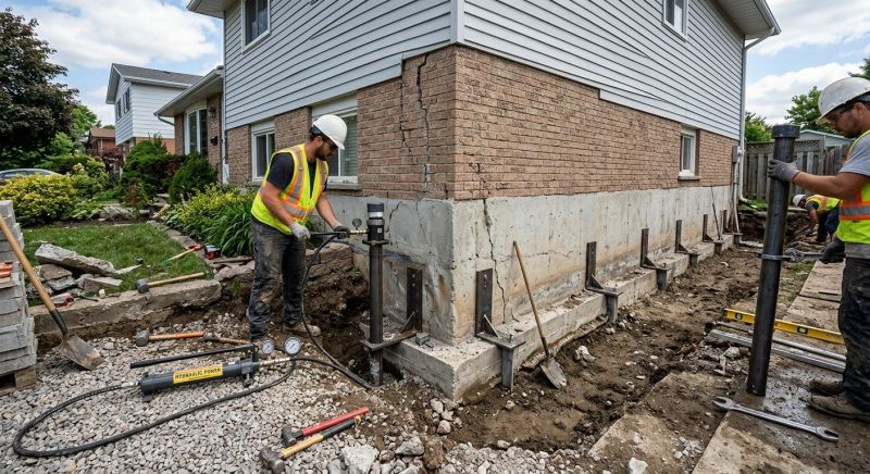 Foundation Stabilizing in Wayne, PA
