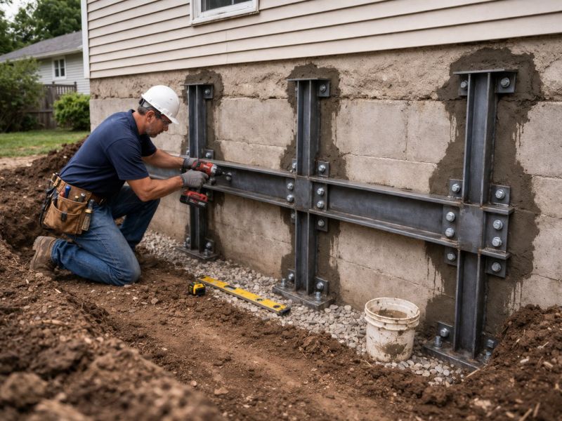 Foundation Strengthening in Bensalem, PA