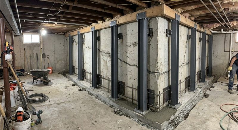 Foundation Strengthening in Bensalem, PA