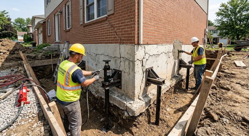 Foundation Structural Repair in Camden, NJ