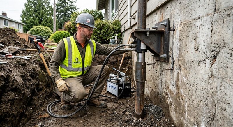 Home Foundation Leveling in Wayne, PA