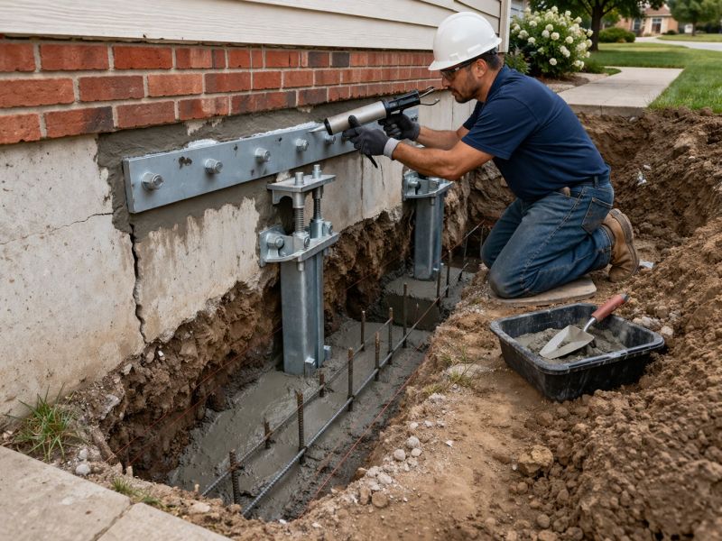 Home Foundation Repair in Clifton Heights, PA