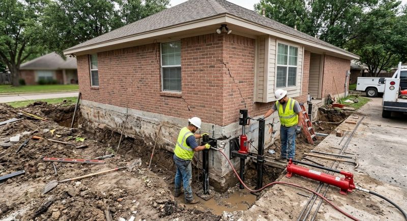 House Foundation Repair in Ambler, PA
